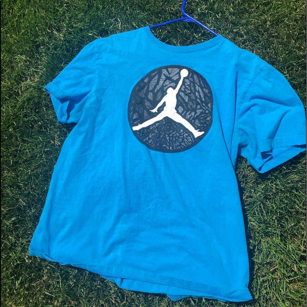 Air Jordan Powder blue T-shirt